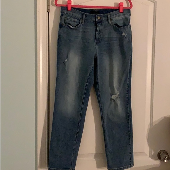 Banana Republic Size 10/30 distressed jeans - Picture 1 of 5